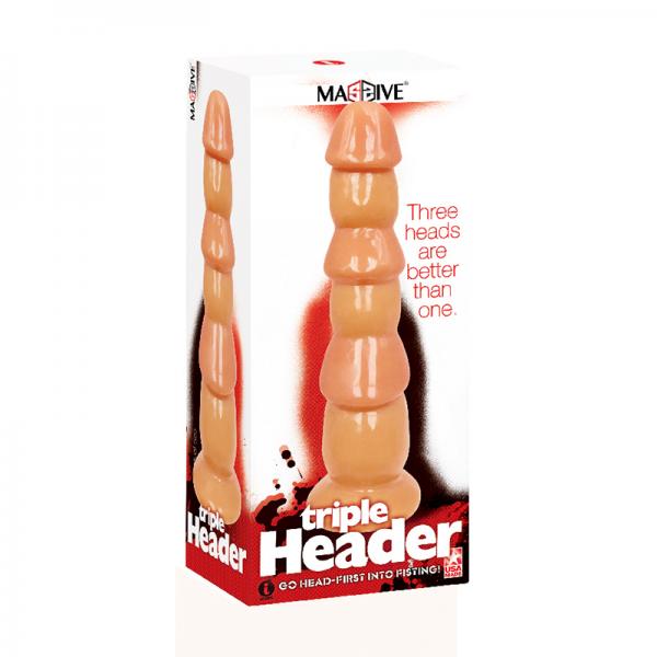 Triple Header 3-head Dildo
