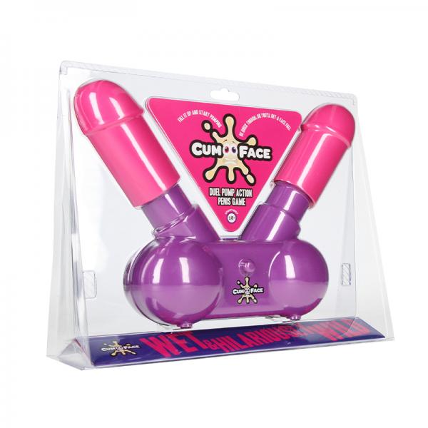 Cum Face Duel Pump Game Sex Toy Product