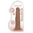 Real Rock Realistic Dildo - 9" - 23 Cm - Mocha Sex Toy Product