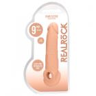 Real Rock Penis Extender With Rings - 9" - 22 Cm - Vanilla Sex Toy Product