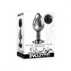 Evolved Black Gem Anal Plug Medium Sex Toy Product