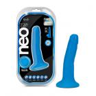 Neo Elite - 6-inch Silicone Dual-density Cock - Neon Blue Sex Toy Product