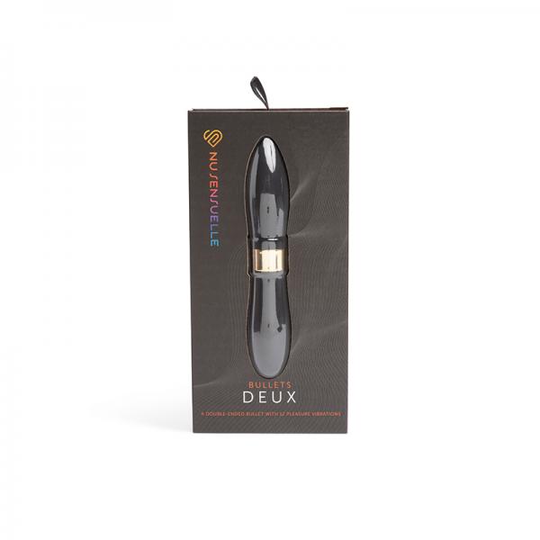 Sensuelle Double-ended Deux Bullet Black