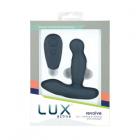 Lux Active Revolve 4.5 In. Rotating And Vibrating Silicone Massager Black Image 3