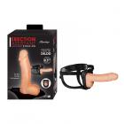 Erection Assistant Hollow Strap-on 8.5 In. White Sex Toy Product