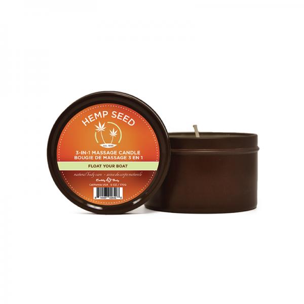 Eb Hemp Seed 3-in-1 Massage Candle Float Your Boat