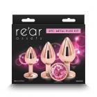 Rear Assets 3-piece Trainer Kit Rose Gold Pink Sex Toy Product