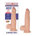 Realcocks Dual Layered Uncut Slider Thick Shaft 9.25 In. Light Sex Toy Product