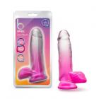 B Yours Sugar Magnolia Dildo 7 In. Fuchsia