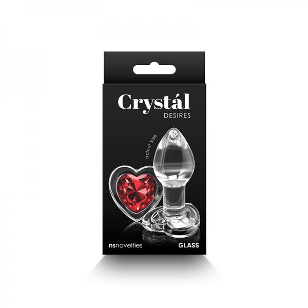 Crystal Desires Red Heart Small Sex Toy Product