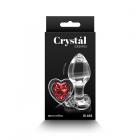 Crystal Desires Red Heart Medium Sex Toy Product