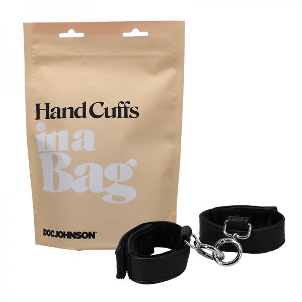 In A Bag Handcuffs Black Sex Toy Product