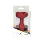 Lux Active Rose Silicone Butt Plug Red Sex Toy Product