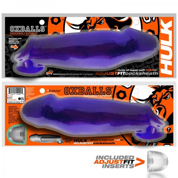 Oxballs Hulk Gargantic Cocksheath Eggplant Sex Toy Product