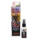 Pro Blo Numbing Deep Throat Spray Peach 1 Oz. Sex Toy Product