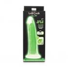 Lollicock Glow-in-the-dark 7 In. Silicone Dildo Green Sex Toy Product