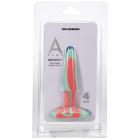 A-play Groovy 4 In. Silicone Anal Plug Sunrise Sex Toy Product