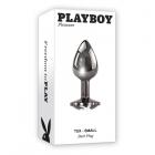 Playboy Tux Small Metal Anal Plug Hematite Sex Toy Product