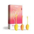 Mango Tropical Weighted Kegel Ball 6-piece Exercise Set Assorted Color Sex Toy Product