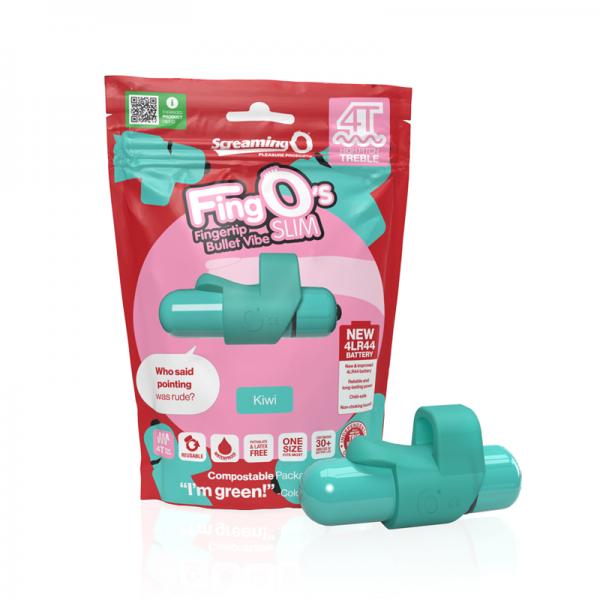 Screaming O 4t Fingo Slim Kiwi Sex Toy Product