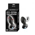 Ass-sation Remote Vibrating And Rotating Anal Plug Black Sex Toy Product