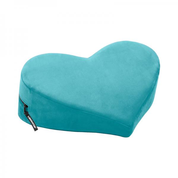 Liberator Heart Wedge Positioning Aid Blue Sex Toy Product