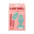 Luv Inc Pr17: Vibrating Plug With Remote Green Sex Toy Product