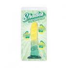 Shades Swirl 7.5 In. Dildo Yellow/mint Sex Toy Product