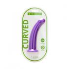 Me You Us 7 In. Curved Silicone Dildo Purple Sex Toy Product