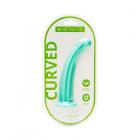 Me You Us 7 In. Curved Silicone Dildo Aqua Sex Toy Product