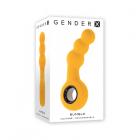 Gender X Bumble Rechargeable Silicone Vibrating Plug Yellow Sex Toy Product
