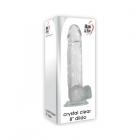 Adam & Eve Crystal Clear 8 In. Dildo Sex Toy Product