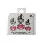 Adam & Eve Pink Gem Anal Plug Set Sex Toy Product