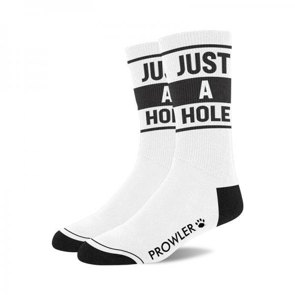 Prowler Red Just A Hole Sock Wht/blk