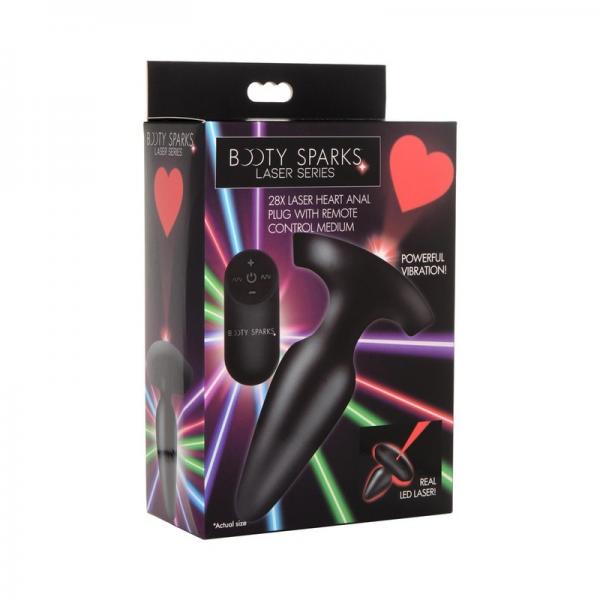 Booty Sparks Laser Heart Plug