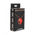 Charmed 10x Vibrating Silicone Heart Necklace Sex Toy Product