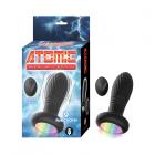 Atomic Thrusting Light-up Twister Plug Black Sex Toy Product