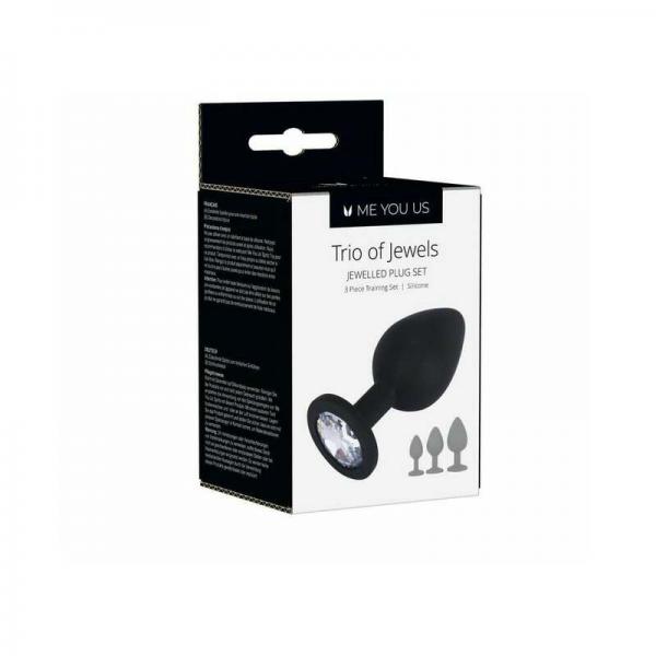 Me You Us Trio Of Jewels Black
