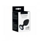 Me You Us Trio Of Jewels 3-piece Training Plug Set Black Sex Toy Product