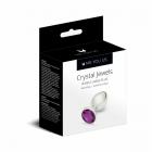 Me You Us Crystal Jewels Metal Plug Purple L Sex Toy Product