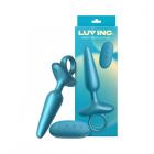 Luv Inc. Pr37: Pointy Ring Luv Plug Metallic Blue Sex Toy Product