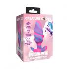 Creature Cocks Unicorn Swirl Silicone Butt Plug L Sex Toy Product