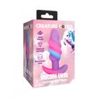 Creature Cocks Unicorn Swirl Silicone Butt Plug S Sex Toy Product
