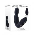 Zero Tolerance Mr Prostate Twirling Prostate Vibe With Remote Silicone Black Sex Toy Product
