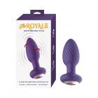 The Royale Rotating Anal Plug Purple Sex Toy Product