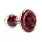 Crystal Delights Sparkle Plug Red Sex Toy Product