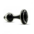 Crystal Delights Sparkle Plug Black Sex Toy Product