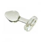 Crystal Delights T-handle Plug Clear Sex Toy Product