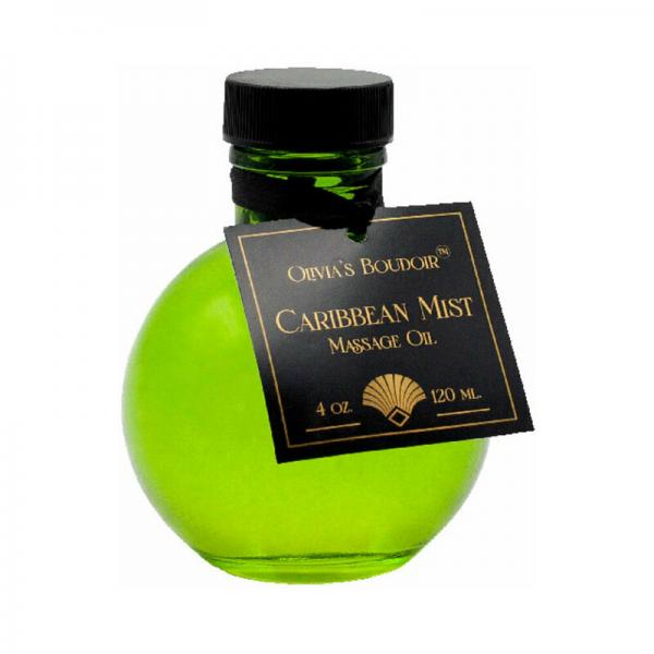 Olivia's Boudoir Massage Oil Caribbean Mist 4 fl oz