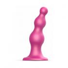 Strap-on-me Dildo Plug Beads Large Raspberry Sex Toy Product